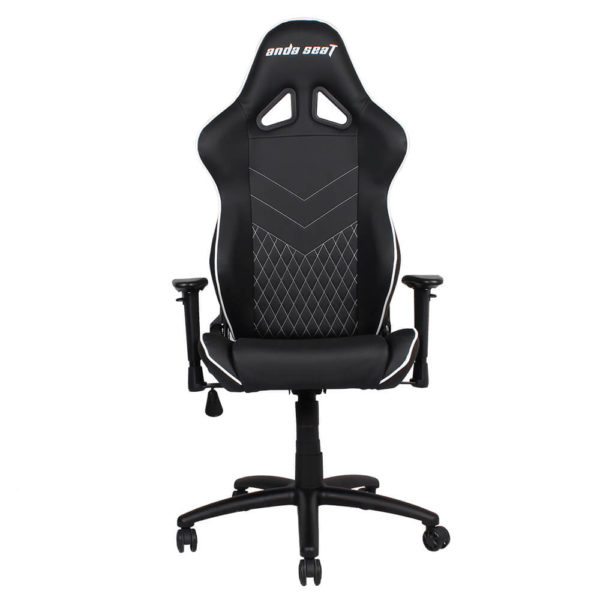 Anda Seat Assassin Full Black V2 - Full PVC Leather 4D Armrest Gaming Chair
