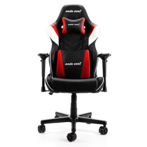Anda Seat Assassin King V2 Black/Red - Full PVC Leather 4D Armrest Gaming Chair