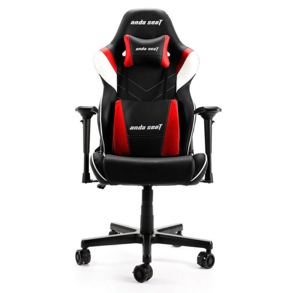 Anda Seat Assassin King V2 Black/Red - Full PVC Leather 4D Armrest Gaming Chair