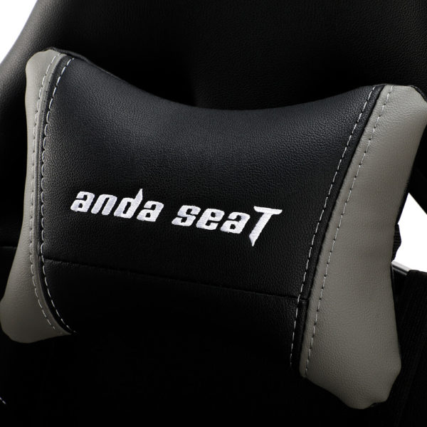 Anda Seat Assassin King V2 Black/White/Grey - Full PVC Leather 5D Armrest Gaming Chair - Hình ảnh 9