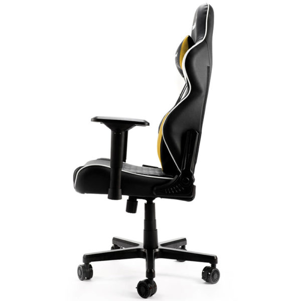 Anda Seat Assassin King V2 Black/Yellow - Full PVC Leather 4D Armrest Gaming Chair - Hình ảnh 4