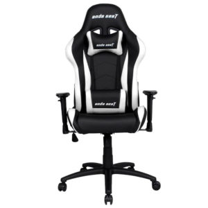 Anda Seat Axe Black/White - Full PVC Leather 4D Armrest Gaming Chair