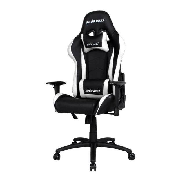 Anda Seat Axe Black/White - Full PVC Leather 4D Armrest Gaming Chair - Ảnh 2