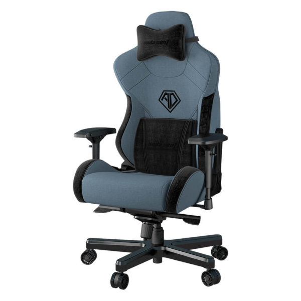 Andaseat T-Pro 2 Smooth Line Fabric Gaming Chair (Blue) - Hình ảnh 2