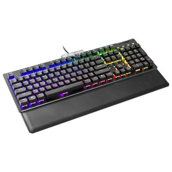 EVGA Z15 - RGB Gaming Keyboard - RGB Backlit LED - Hot Swappable Mechanical Kailh Speed Silver Switches (Linear) - Ảnh 3