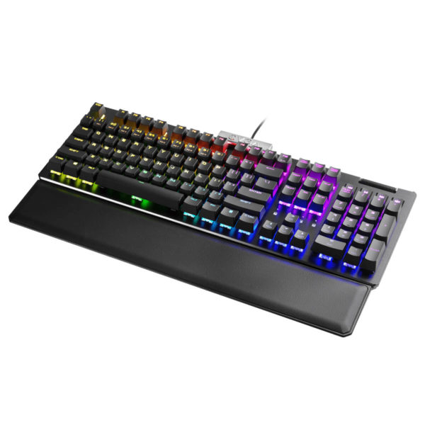 EVGA Z15 - RGB Gaming Keyboard - RGB Backlit LED - Hot Swappable Mechanical Kailh Speed Silver Switches (Linear) - Ảnh 4
