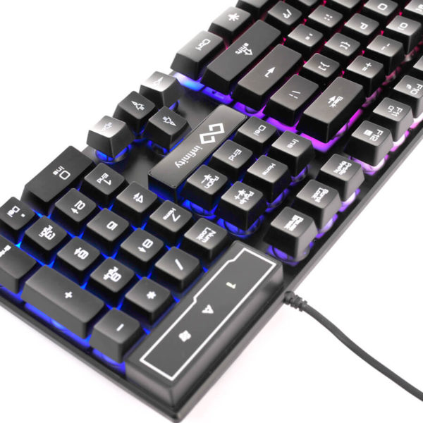 Phím led gaming Infinity Aqua Black - Ảnh 4