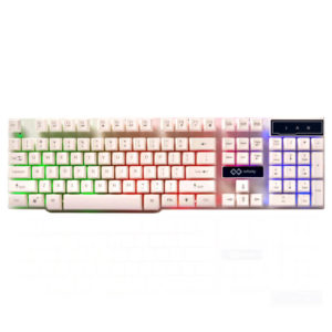 Phím led gaming Infinity Aqua White