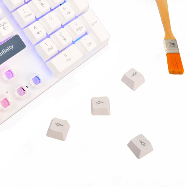 Phím led gaming Infinity Aqua White - Hình ảnh 4
