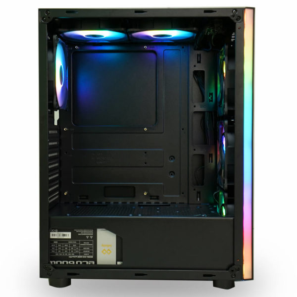 Infinity Eclipse Led Digital RGB Tempered Glass Case - 3 Fan - Hình ảnh 2