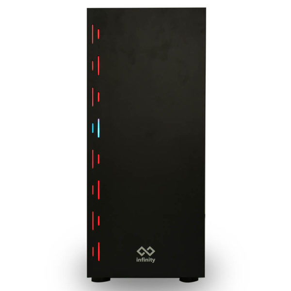 Infinity Eclipse Led Digital RGB Tempered Glass Case - 3 Fan - Hình ảnh 3