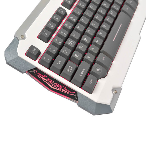 Phím led giả cơ gaming Infinity Phoenix White/Grey - Ảnh 7
