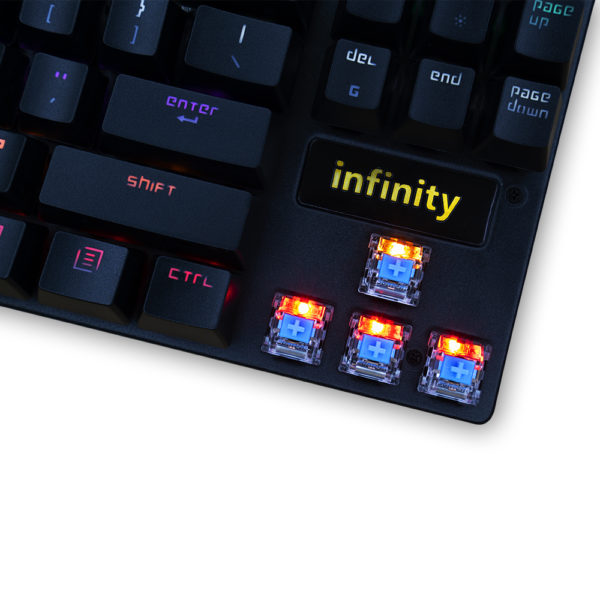 Infinity Troy TKL - Rainbow Led Mechanical Gaming Keyboard - Hình ảnh 3