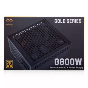 Infinity Gold G800W - 80 Plus Gold - Active PFC - Full Modular