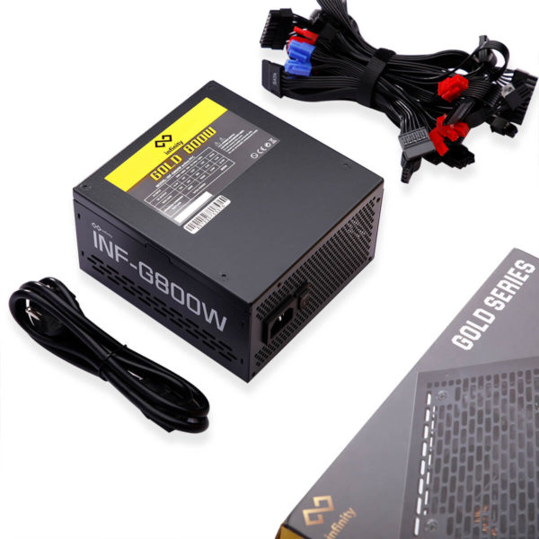Infinity Gold G800W - 80 Plus Gold - Active PFC - Full Modular - Ảnh 13