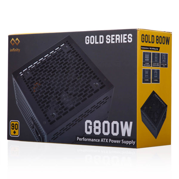 Infinity Gold G800W - 80 Plus Gold - Active PFC - Full Modular - Ảnh 2