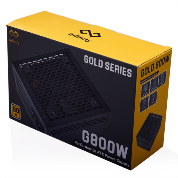 Infinity Gold G800W - 80 Plus Gold - Active PFC - Full Modular - Ảnh 5
