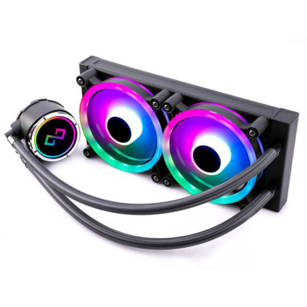 Infinity Dark Wizard Addressable RGB 240mm Liquid CPU Cooler - 5x Spectrum Pro Edition