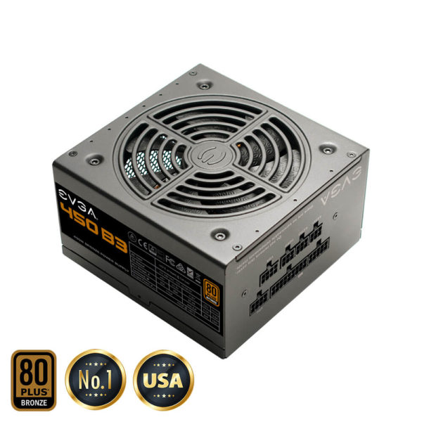 EVGA 450 B3 - 80+ BRONZE 450W -  Fully Modular