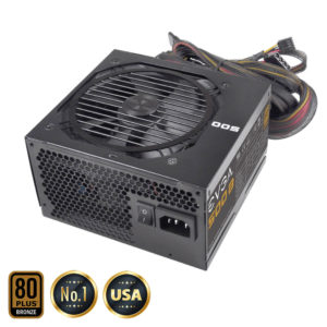 EVGA 500 B1 - 80+ BRONZE 500W -  Hard Line