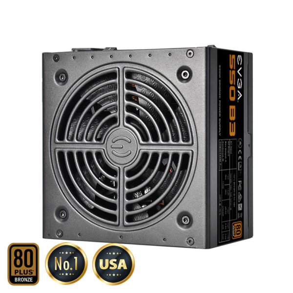 EVGA 550 B3 - 80+ BRONZE 550W -  Fully Modular - Hình ảnh 2