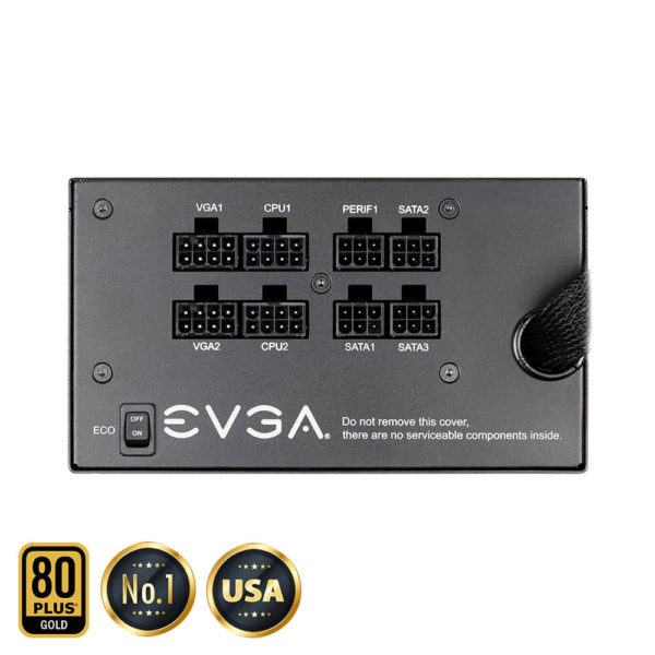 EVGA 650 GQ - 80+ GOLD 650W - Semi Modular - Hình ảnh 3