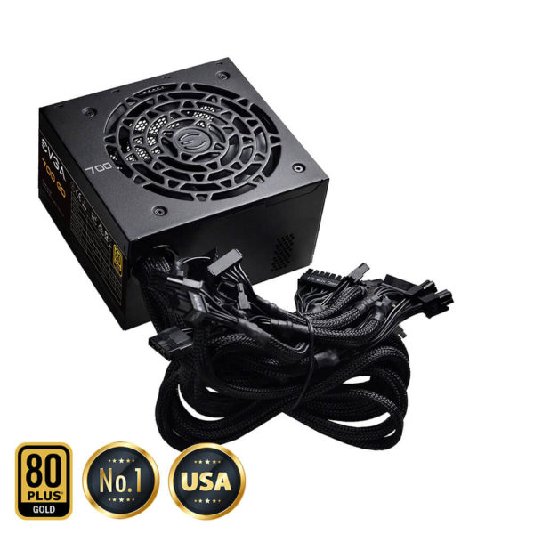 EVGA 700 GD - 80+ GOLD 700W - Hard Line - Hình ảnh 2