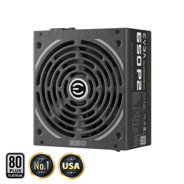 EVGA SuperNOVA 650 P2 - 80+ Platinum 650W -  Fully Modular - Hình ảnh 2