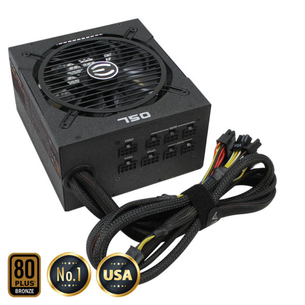 EVGA SuperNOVA 750 B1 - 80+ BRONZE 750W -  Hard Line - Hình ảnh 2