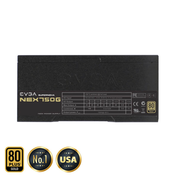 EVGA SuperNOVA 750 G1 - 80+ GOLD 750W -  Fully Modular - Hình ảnh 4