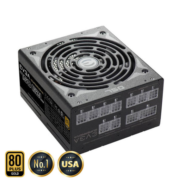 EVGA SuperNOVA 750 G2L - 80+ GOLD 750W -  Fully Modular