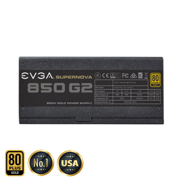 EVGA SuperNOVA 850 G2 - 80+ GOLD 850W -  Fully Modular - Hình ảnh 4