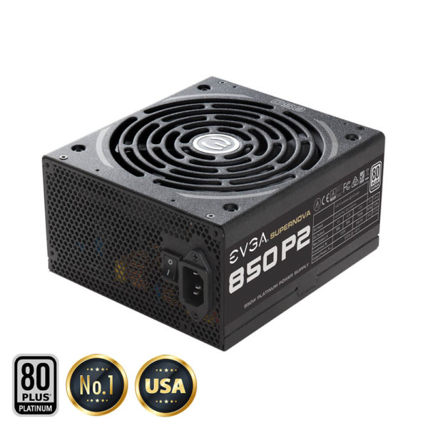 EVGA SuperNOVA 850 P2 - 80+ Platinum 850W -  Fully Modular