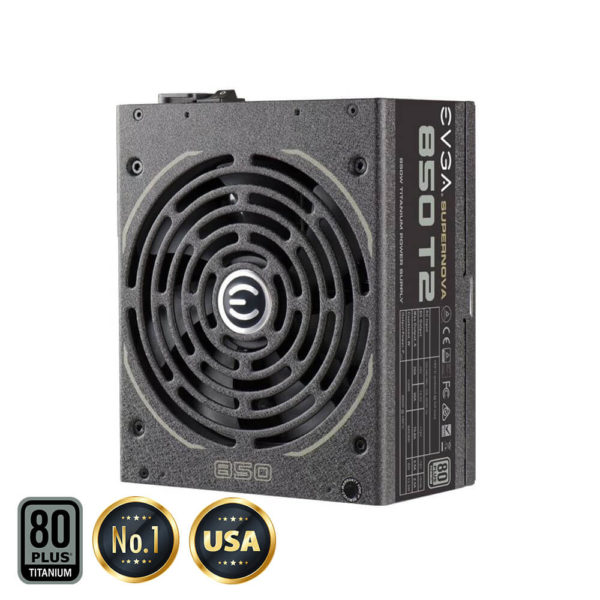EVGA SuperNOVA 850 T2 - 80+ TITANIUM 850W -  Fully Modular - Hình ảnh 2