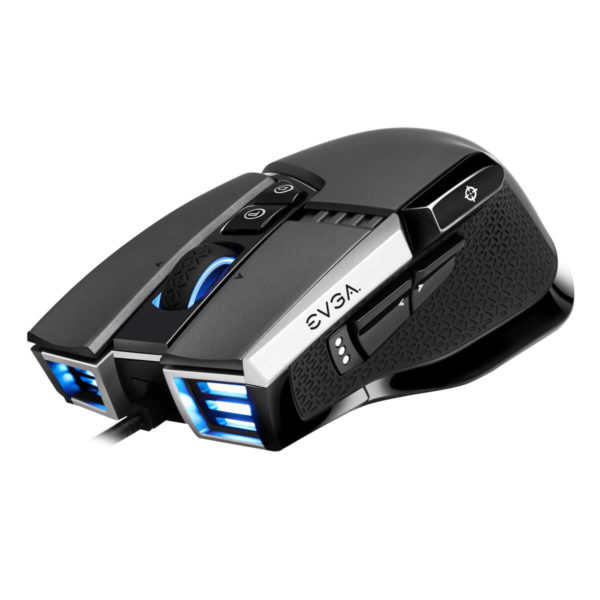 EVGA X17 Gaming Mouse - Wired - Grey - Customizable - 16,000 DPI - 5 Profiles - 10 Buttons - Ergonomic - Hình ảnh 2