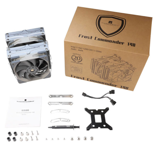 Thermalright Dual-Tower Frost Commander 140 - CPU Air Cooler - Hình ảnh 6