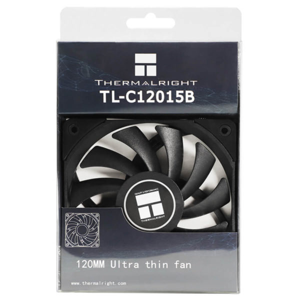 Thermalright TL-C12015B Black - 12CM Slim Fan Case - Ảnh 5