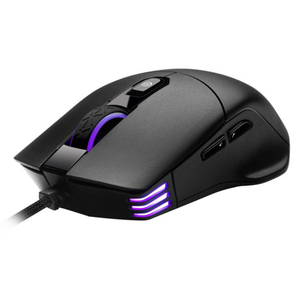 EVGA X12 Gaming Mouse - 8K - Wired - Black - Customizable - Dual Sensor - 16,000 DPI - 5 Profiles - 8 Buttons - Ambidextrous Light Weight - RGB - Hình ảnh 2