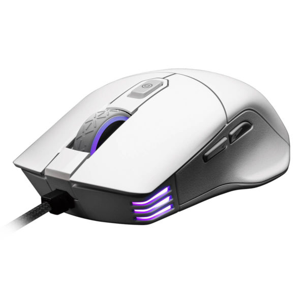 EVGA X12 Gaming Mouse - 8K - Wired - White - Customizable - Dual Sensor - 16,000 DPI - 5 Profiles - 8 Buttons - Ambidextrous Light Weight - RGB - Hình ảnh 2