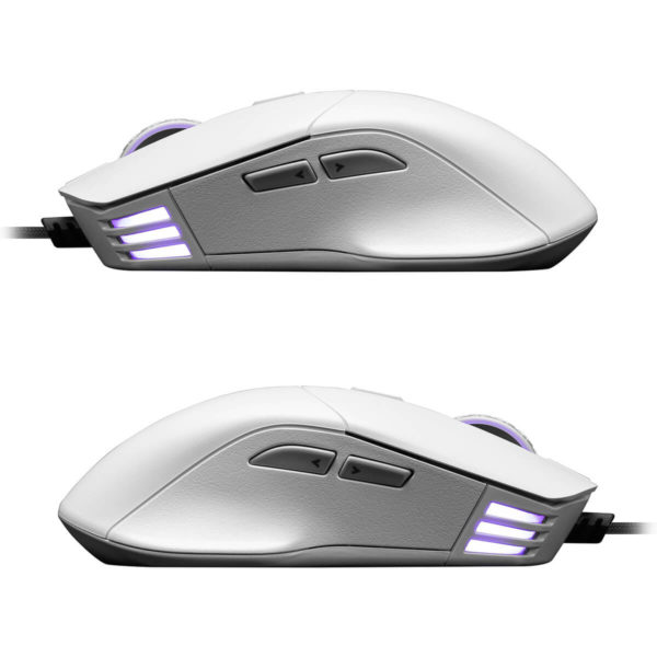 EVGA X12 Gaming Mouse - 8K - Wired - White - Customizable - Dual Sensor - 16,000 DPI - 5 Profiles - 8 Buttons - Ambidextrous Light Weight - RGB - Hình ảnh 6