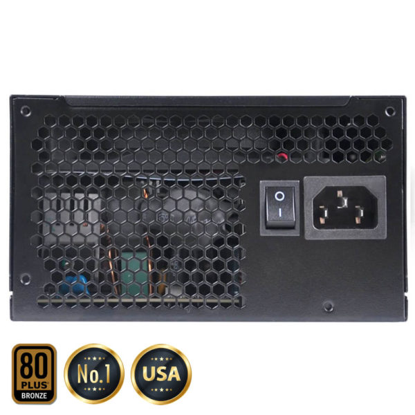 EVGA 600 B1 - 80+ BRONZE 600W -  Hard Line - Hình ảnh 4
