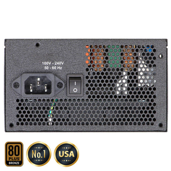 EVGA 600 BQ - 80+ BRONZE 600W -  Semi Modular - Hình ảnh 4