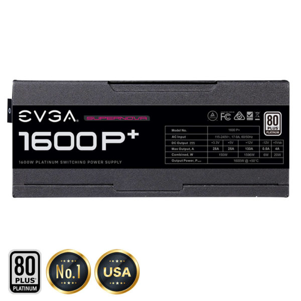 EVGA SuperNOVA 1600 P+ - 80+ PLATINUM 1600W -  Fully Modular - Hình ảnh 4
