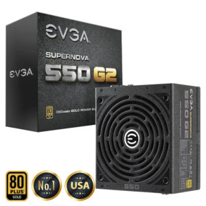 EVGA SuperNOVA 550 G2 - 80+ GOLD 550W -  Fully Modular