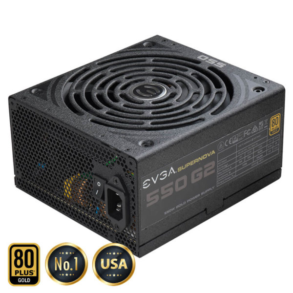 EVGA SuperNOVA 550 G2 - 80+ GOLD 550W -  Fully Modular - Hình ảnh 2