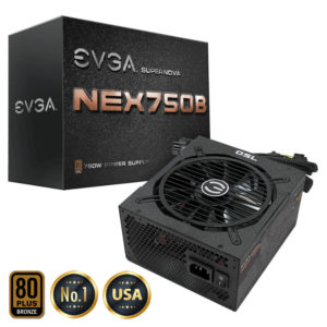 EVGA SuperNOVA 750 B1 - 80+ BRONZE 750W -  Semi Modular