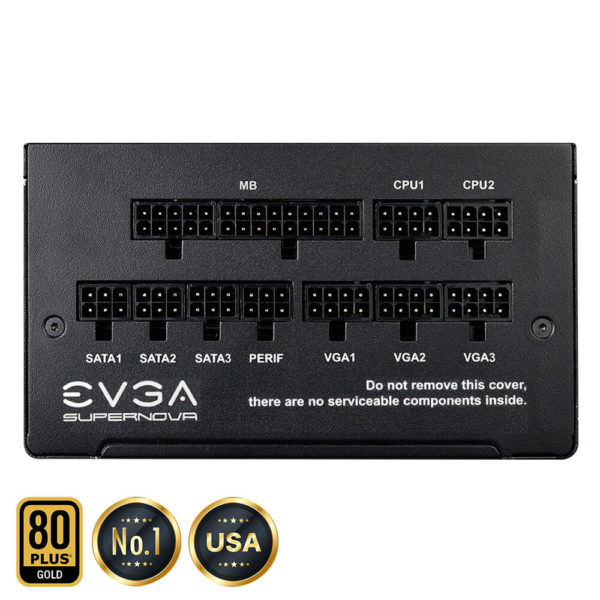 EVGA SuperNOVA 850 GT - 80+ GOLD 850W -  Fully Modular - Eco Mode - 100% Japan Capacitors - Hình ảnh 3