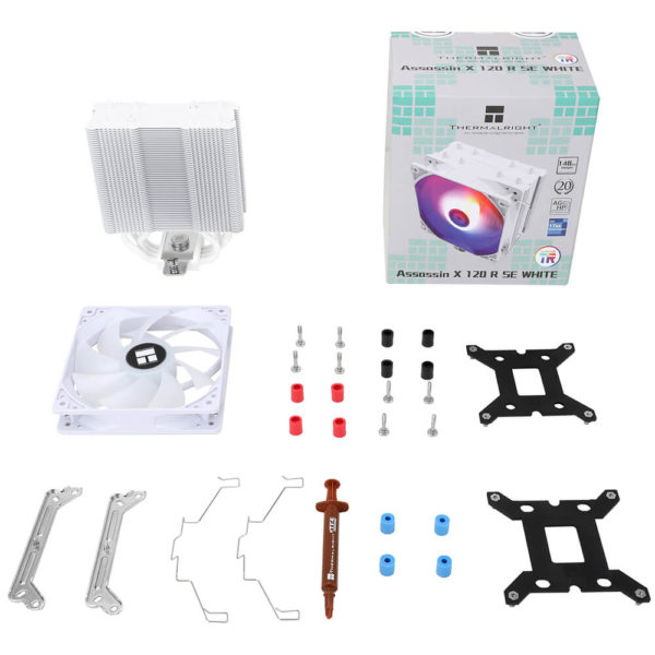Thermalright Assassin X 120 Refined SE White ARGB - CPU Air Cooler - Ảnh 9