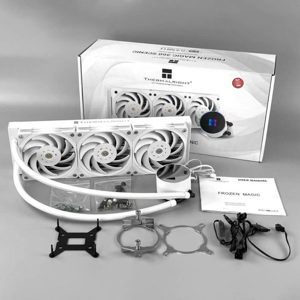 Thermalright Frozen Magic 360 Scenic Snow White - AIO CPU Cooler - Ảnh 3