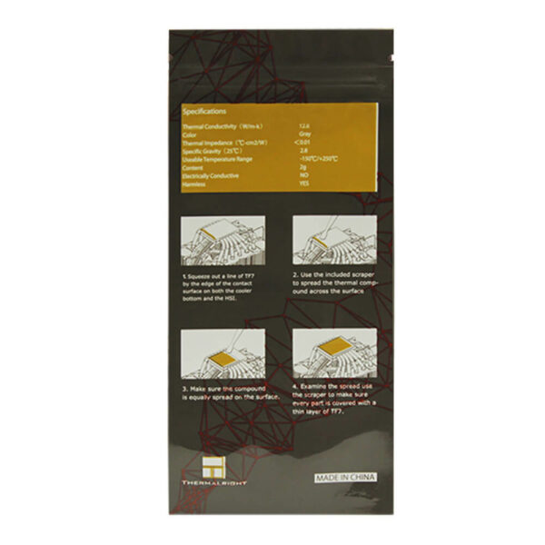 Thermalright TF7 Thermal Paste 2g - Hình ảnh 4